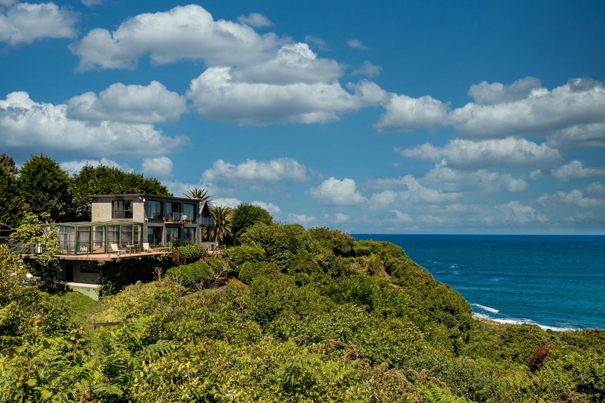 Espectacular villa al borde del mar Liencres Exterior foto