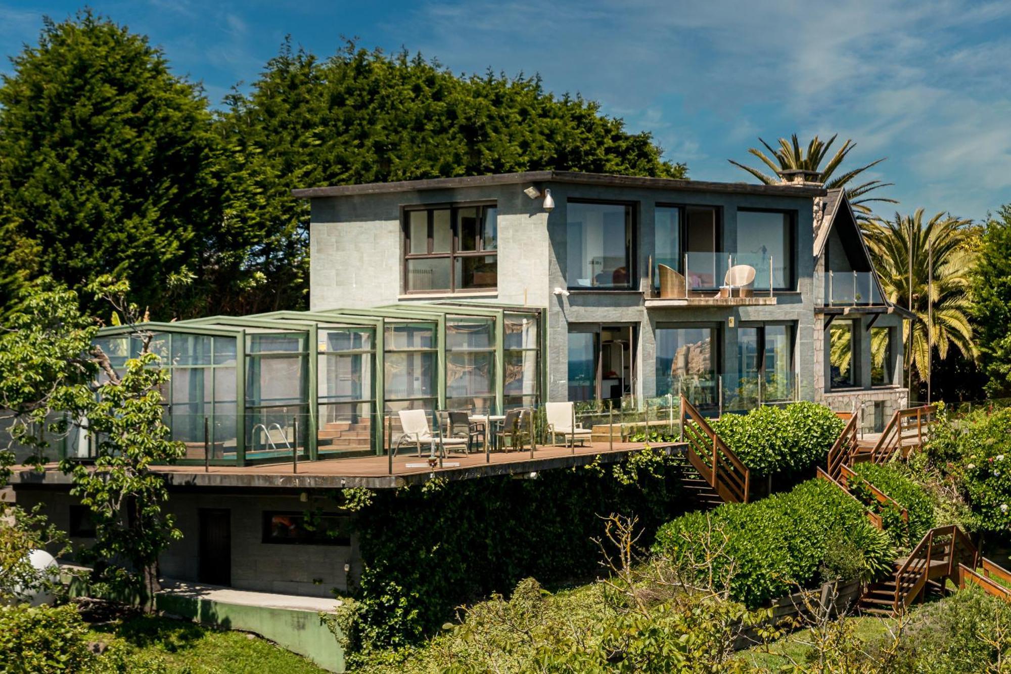 Espectacular villa al borde del mar Liencres Exterior foto